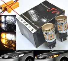 Canbus Led Switchback Light White Amber 3157 Two Bulb Front Turn Signal Lamp D