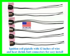 x6 fits Outlander V6 3.0L 2007-2016 Pigtail Ignition Coil Connector Harness Plug