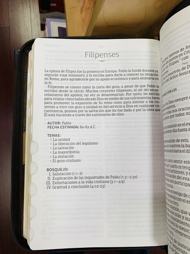 Biblia Letra Gigante Reina V.1960 Con Referencias Chiusura Letra 14 Punti Indice - Picture 6 of 8