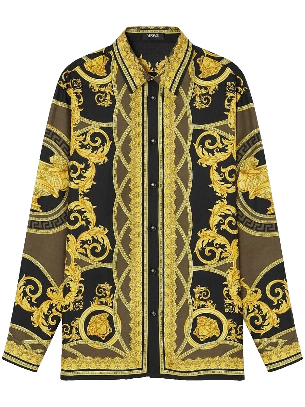Versace Long Sleeve Dress Shirts for Men