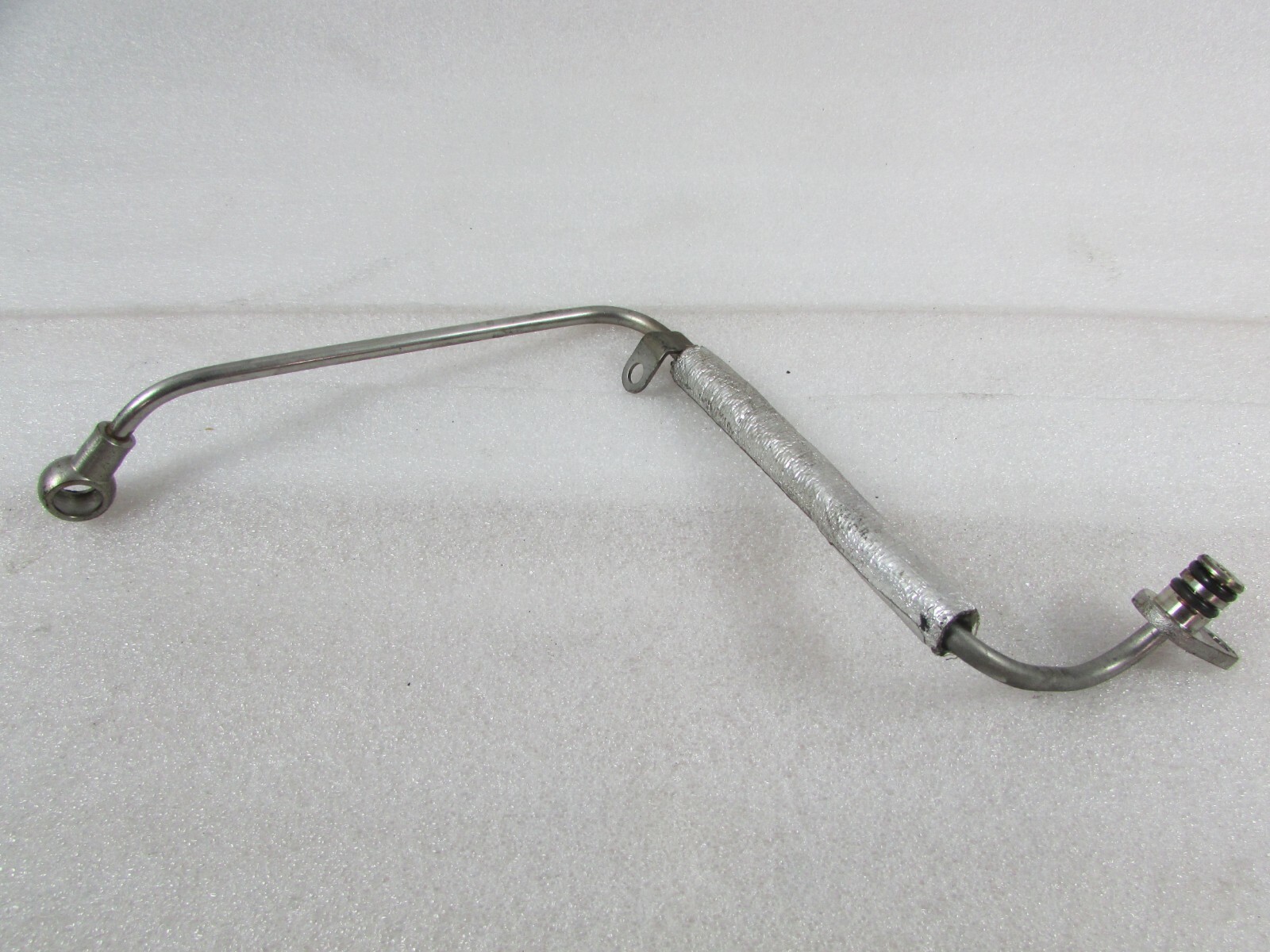 Maserati Ghibli, RH Right Turbo Oil Delivery Hose, Used, P/N 312328