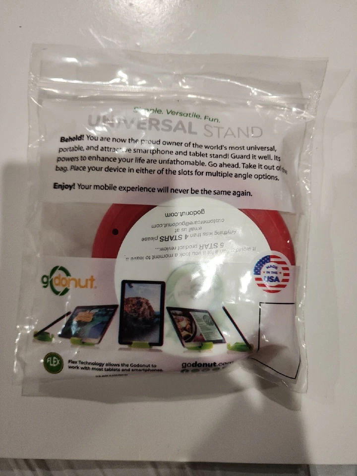 GoDonut® Tablet & Phone Stand Holder Universal iPad,iPhone,Samsung | 9 Colors! - Image 4 of 4