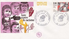 FRANCE 1982 FDC LUTTE CONTRE LE RACISME YT 2204