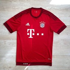 BAYERN MUNICH ADIDAS 2015/2016 FOOTBALL HOME JERSEY SIZE “S” S14294 SOCCER
