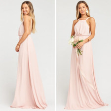 Show Me Your Mumu Amanda Maxi Dress in Dusty Blush - Size XL