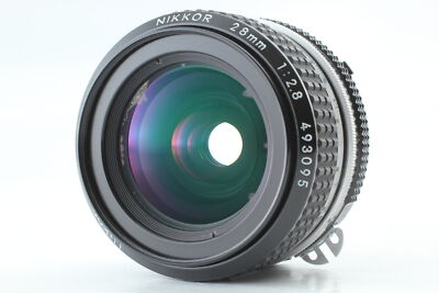 Near MINT] Nikon FE Black 35mm SLR Film Camera /28mm f2,8 + Winder