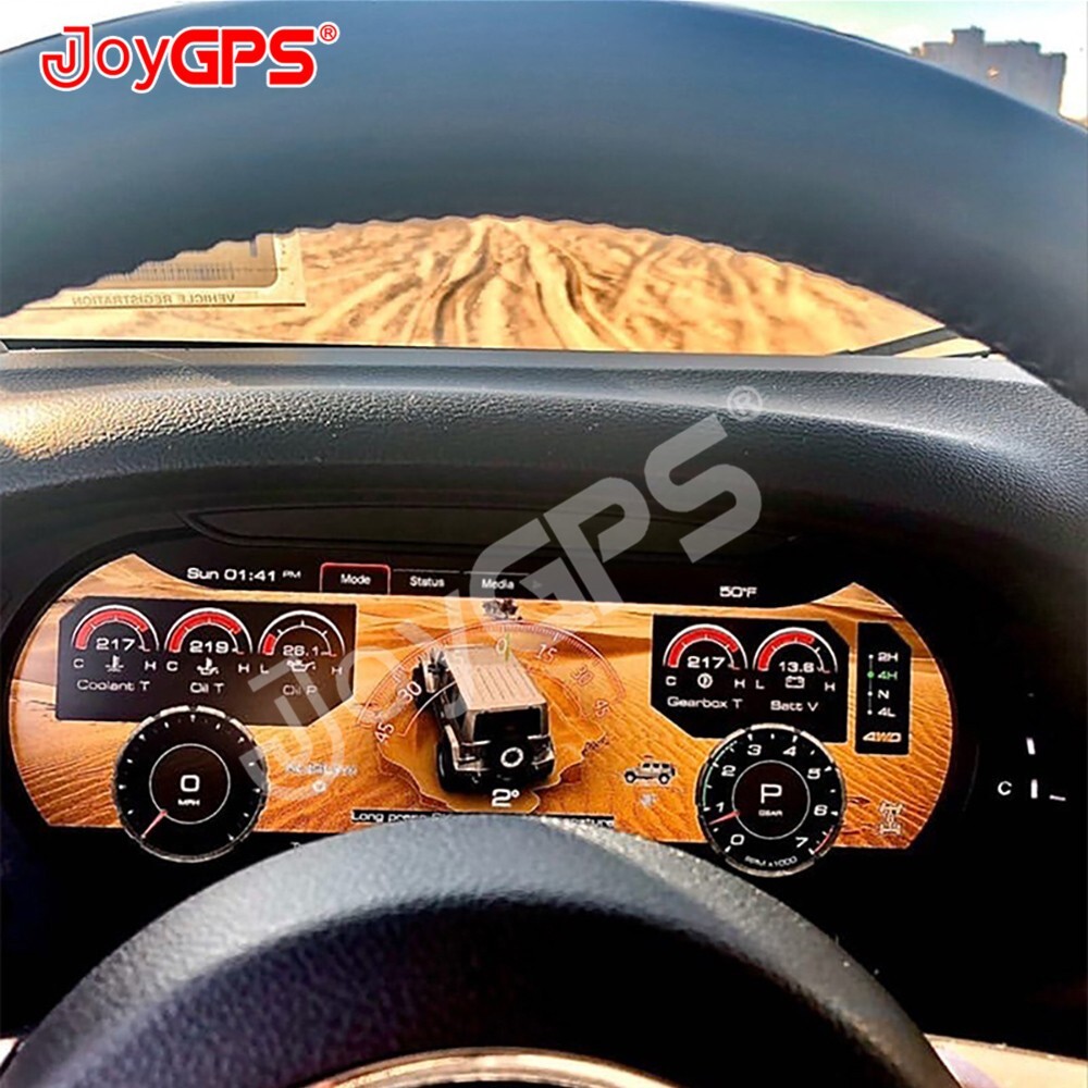 For Jeep Wrangler JK 20072017 Car LCD Instrument Digital Cluster Speedometer eBay