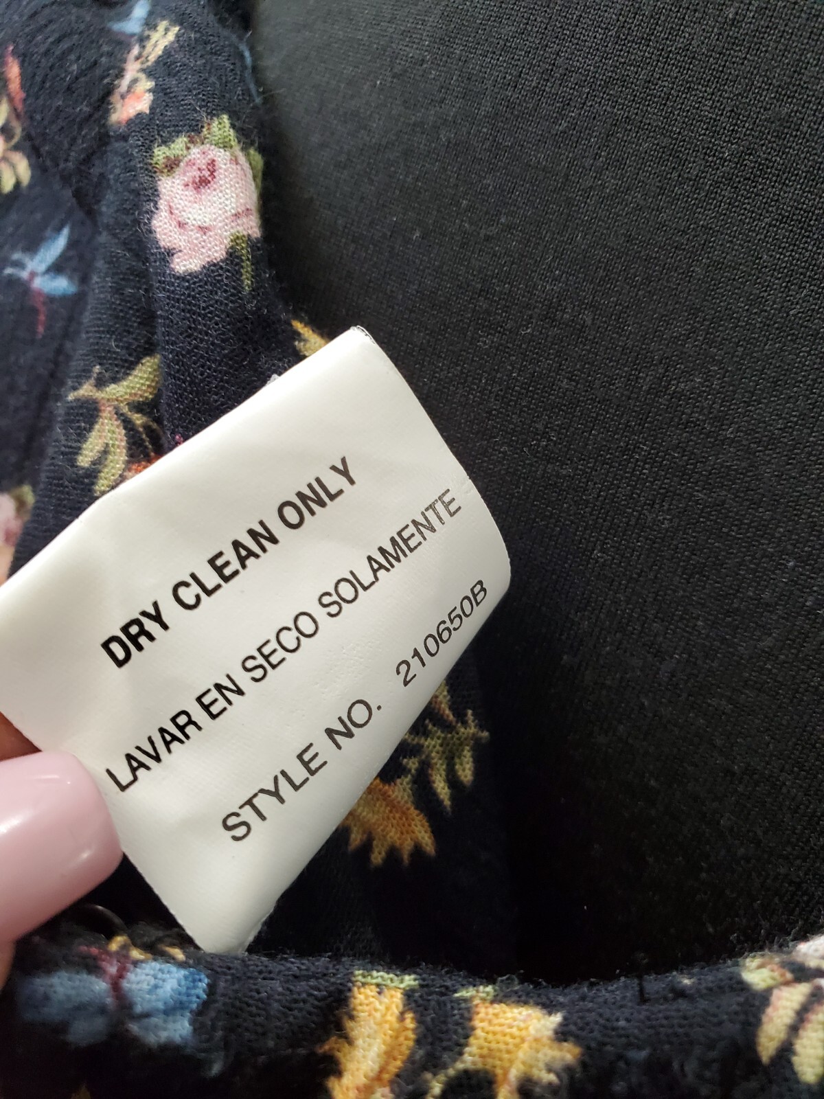 Women's Solid Black Polyester Strapless Casual Kn… - image 10