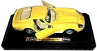 FERRARI 275 GTB4 - YELLOW BBURAGO - 1996 die-cast model - 43:1 open doors VGC