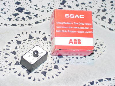 SSAC VTP5P, 4404X Potentiometer, Range 1-100 Seconds, NEW IN BOX!