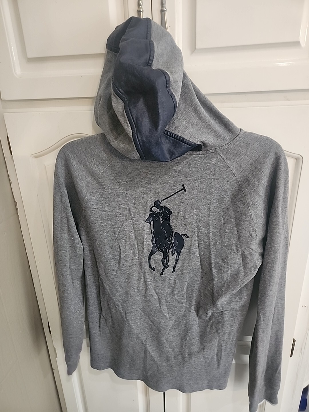Polo Ralph Lauren Performance Pullover Felpa con Cappuccio Taglia XL Ragazzo Teen 18 20 Big Pony