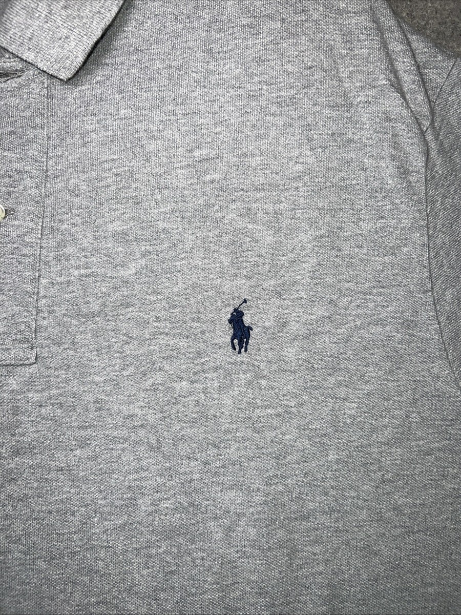 トップス POLO ralph lauren gray logo polo shirt Grey polo-shirt brand POLO RALPH LAUREN — Globalbrandsstore