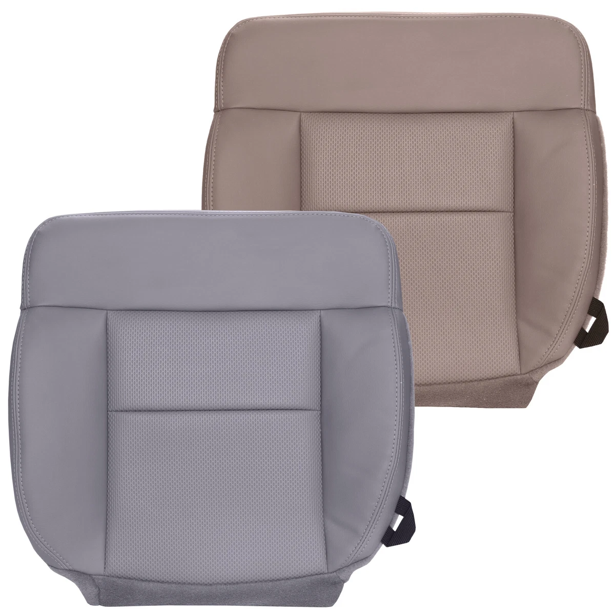 Repara El Asiento De Tu Ford F150: Cubierta Inferior De Tela Gris Para Conductor (2015-2020 XLT)