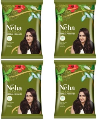 Neha Kräuter- Henna Mehandi Haar Pulver 15gm Jedem Pack 10