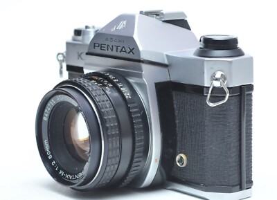 Pentax Asahi K1000 35mm SLR Film Camera W/SMC M 50mm F2 Lens