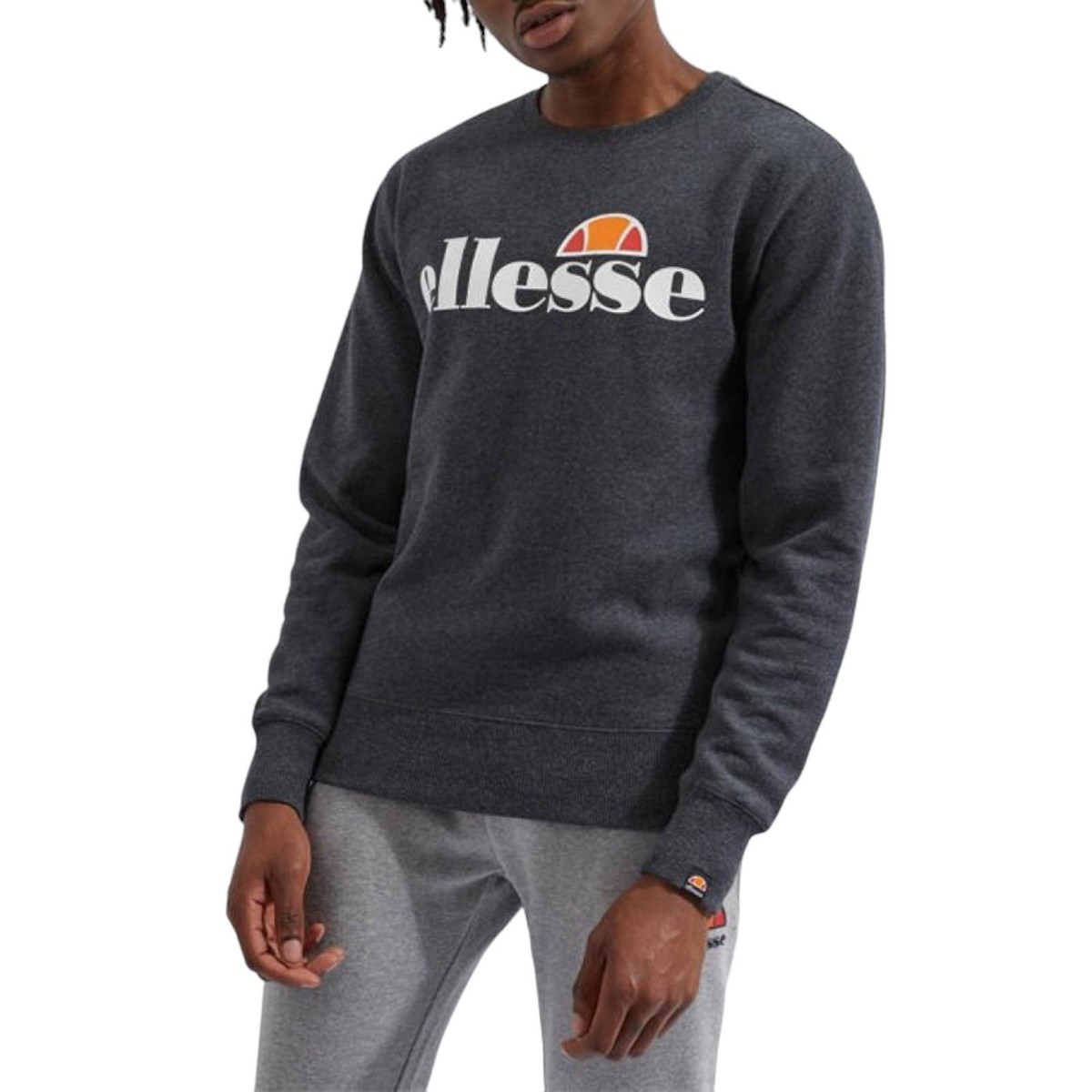 Sl Succiso Ellesse Woven Pocket Crew Sweatshirt ELLESSE MEN'S