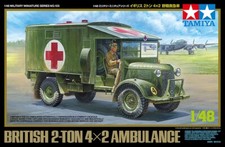 Tamiya 32605 1/48 Scale Model Kit WWII British 2-Ton 4x2 Ambulance Austin K2/Y