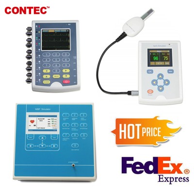 CONTEC Accuracy Tester,MS400 ECG IBP Simulator,MS100 SpO2 Simulator,MS200 NIBP