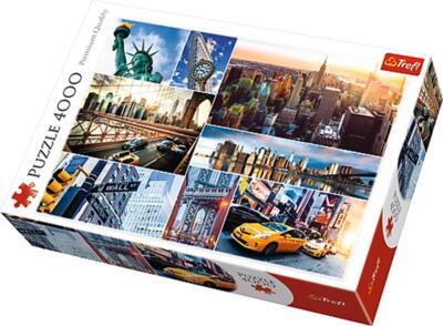 5900511450064 Puzzle 4000 Nowy Jork TREFL 45006 TREFL