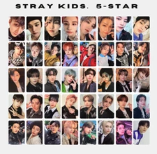 Stray Kids SKZ 5-STAR  Album Official Photo card Double side DIGIPACK photocard