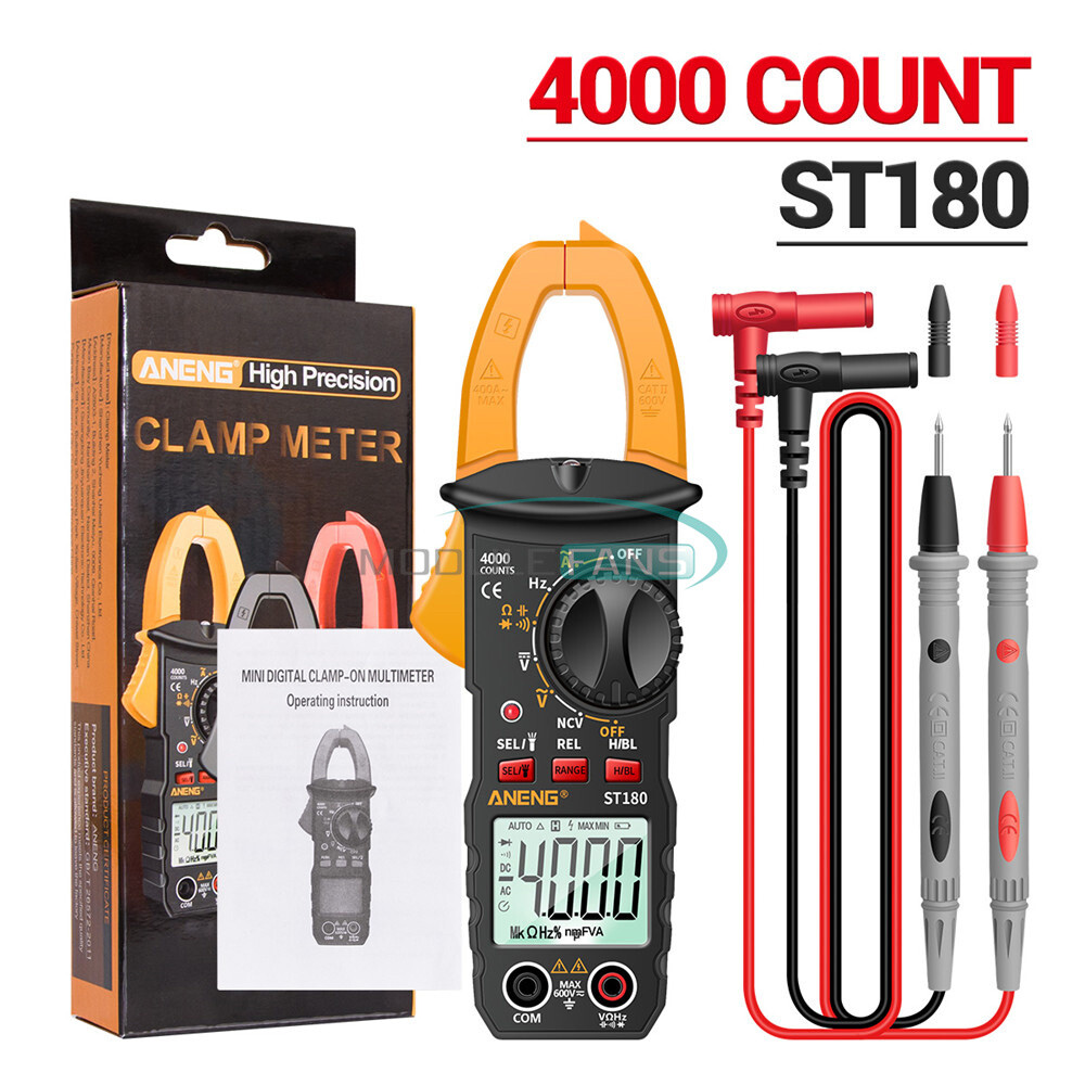 Digital Clamp Multimeter AC DC Voltage Current Capacitance