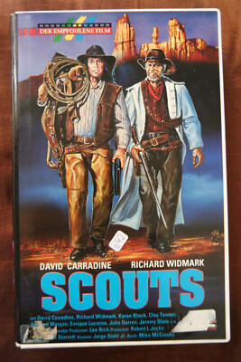 Scouts  David Carradine  Richard Widmark  80er Western VCL LORIMAR VHS Video