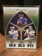 2022 Score Fantasy Stars #FS2 Cooper Kupp Lamar Jackson Derrick Henry /6!!!