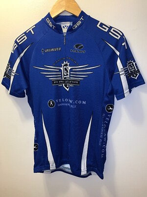 VOLER GST VELOLAW.COM biker  Cycling Jersey Size Large EUC Y2K