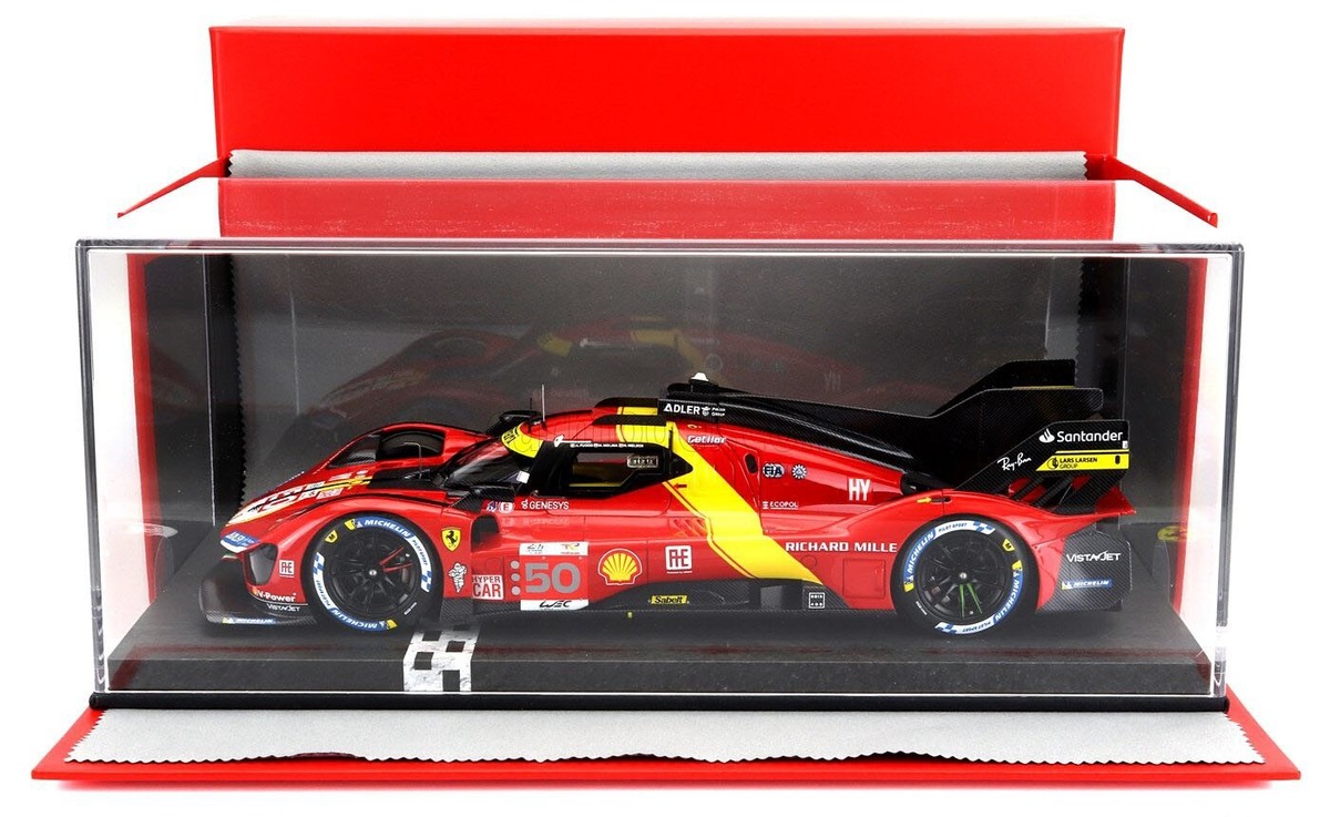 BBR FERRARI 499P 3.0L TURBO V6 5th 24h LE MANS 2023 #50 with