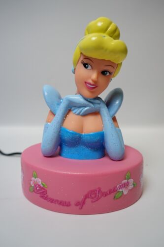 Disney Cinderella Princess of Dreams Bed Side Lamp. /A - Afbeelding 1 van 9