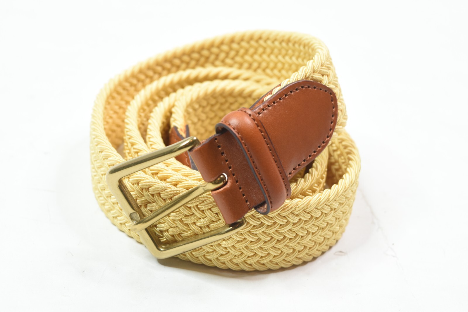 yellow golf belt