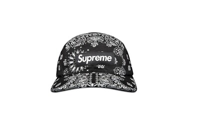 帽子 supreme Bandana Camp Cap Supreme Bandana Camp Cap (SS21) - $48