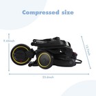 Black Foldable Tricycle for Toddlers 10-36 Months Push Bike 3 Wheeler Kids Bike