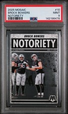 2025 Panini Mosaic - Notoriety Brock Bowers #10