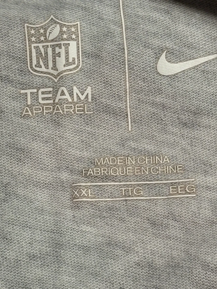 Nike New York Giants 3/4 Sleeve Shirt Women's Size XXL - Image 3 of 4