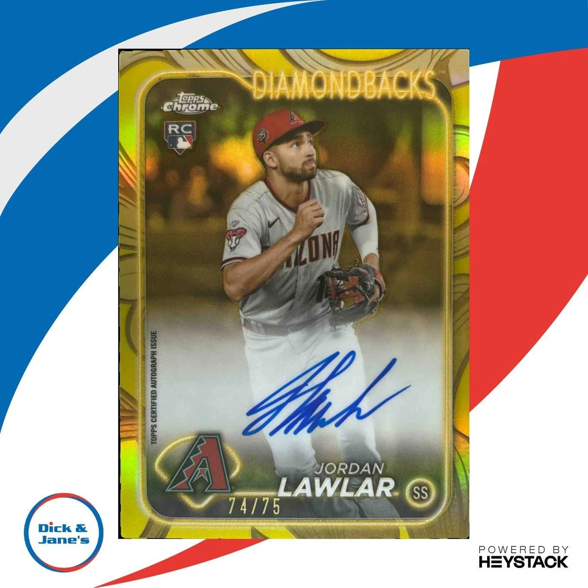 2024 Topps Gilded Collection - Jordan Lawlar #CGA-JLA for sale | eBay