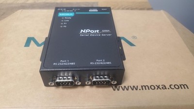 NPort 5250A - MOXA - 2-Port RS-232/422/485 Serial Device Server