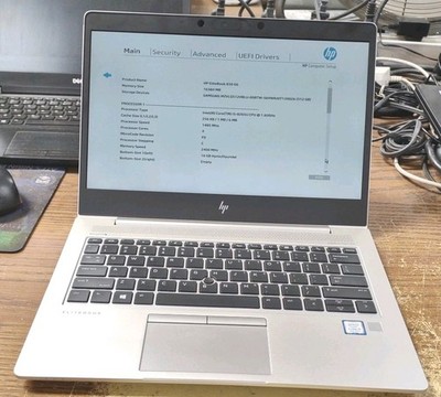 HP EliteBook 830 G6 Laptop W/ i5-8265U, 512GB SSD, 16GB RAM.