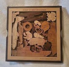 Coast Guard Challenge Puzzle USCG Made In USA NEW