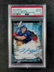 2024 Topps Finest WYATT LANGFORD 66/150 RC Auto Sky Blue Refractor #FA-WL PSA 10