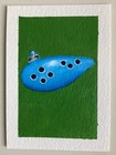 ACEO Original Miniature Art | Acrylic Painting | Ocarina of Time | ZELDA — photo 2