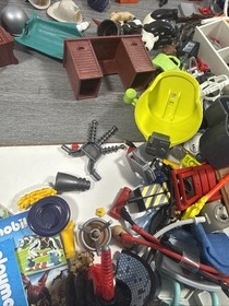 Vintage Playmobil Geobra Figures Mixed Lot VTG 90's Parts Accessories