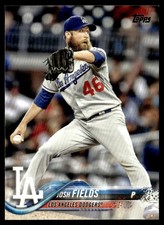 2018 Topps Josh Fields Los Angeles Dodgers #623