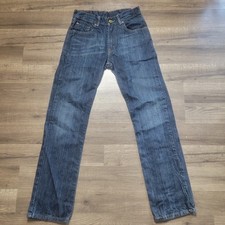 LEVI STRAUSS 514 Boys Medium Wash Slim Straight Jeans Size 18 Slim 27x29