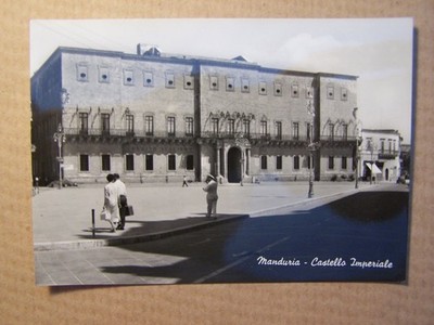 Manduria (Taranto) - Vintage Postcard - Large Size