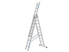  Zarges Skymaster Trade Combination Ladder 3-Part 3 x 10 Rungs ZAR41540