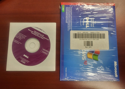 MS Windows XP Professional Operating System Reinstallation CD version 2002 6W896