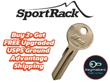Sportrack Roof Rack Keys Replacement Spare Key Cut to Your Code 001-200