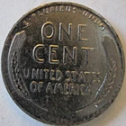 1943 STEEL REVERSE DIE CRACK ERROR RIM THRU "O" TO "C" MS+ CIRCULATED