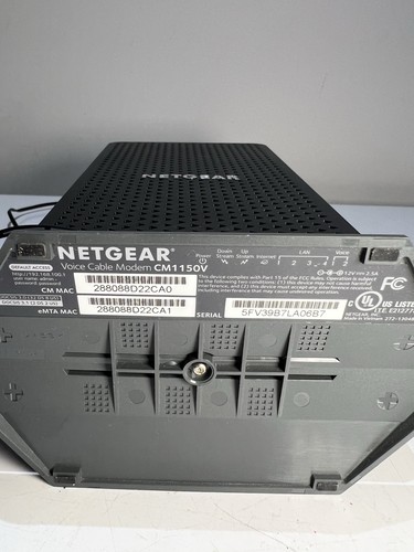 NETGEAR CM1150V Nighthawk Voice Cable Modem DOCSIS 3.1 - Picture 5 of 6